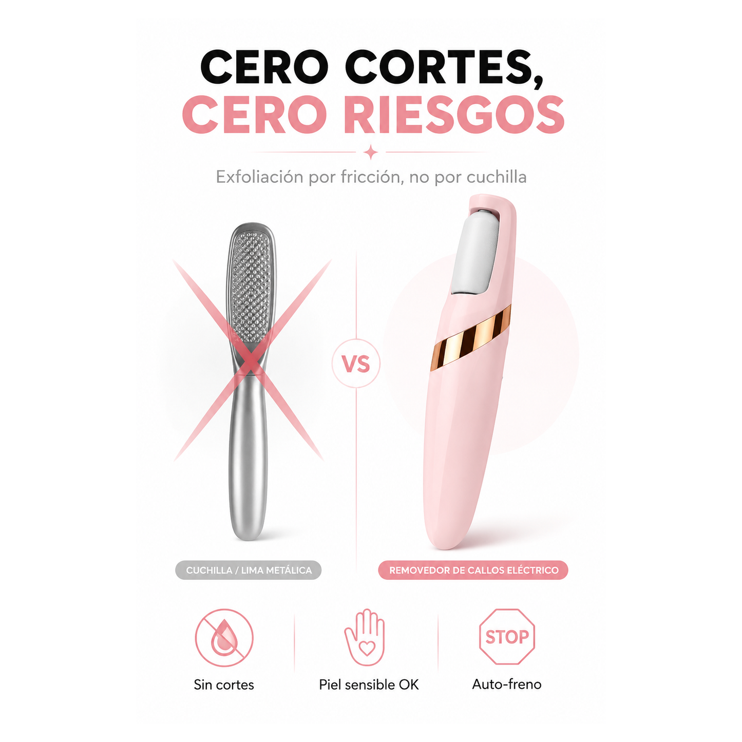 Removedor de Callos Eléctrico