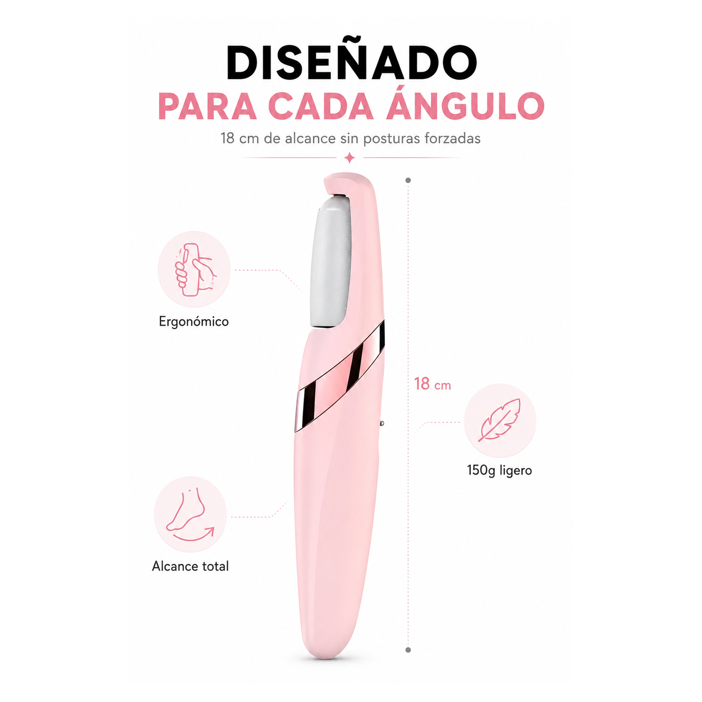 Removedor de Callos Eléctrico