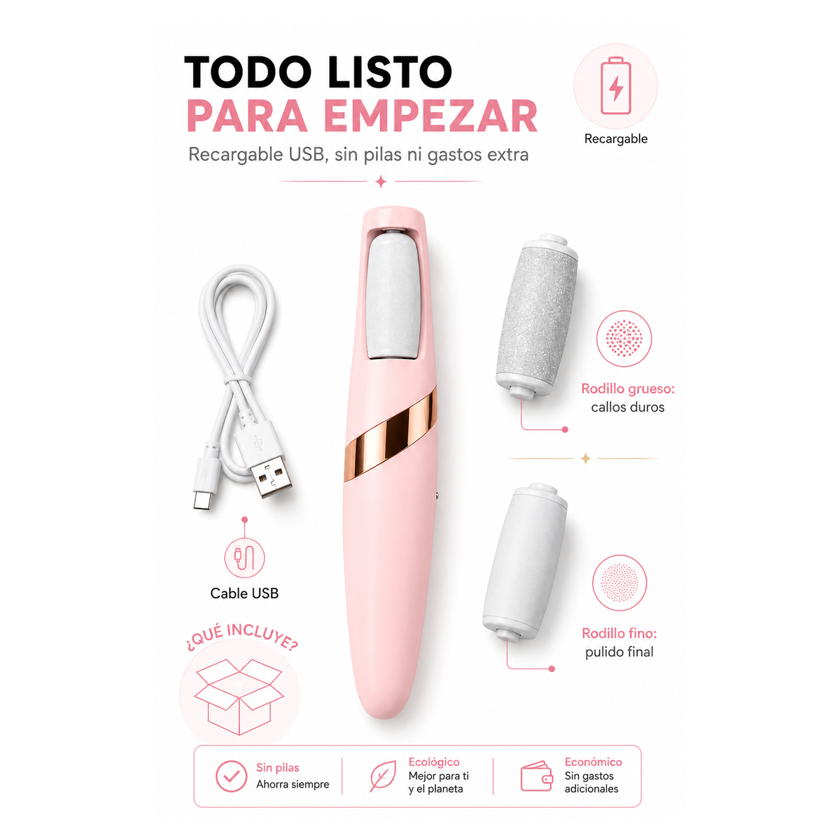 Removedor de Callos Eléctrico